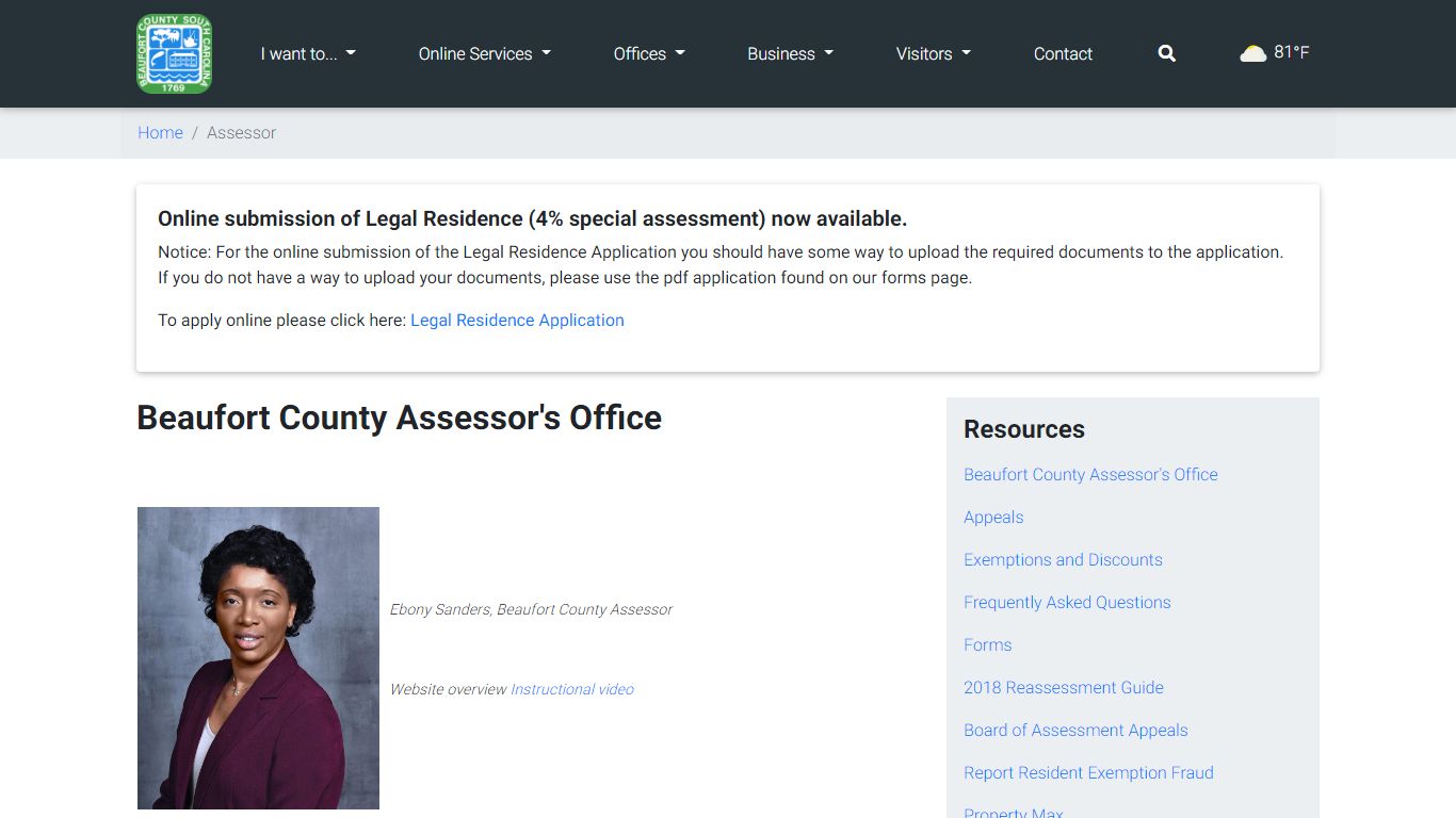 Beaufort County Assessor's Office
